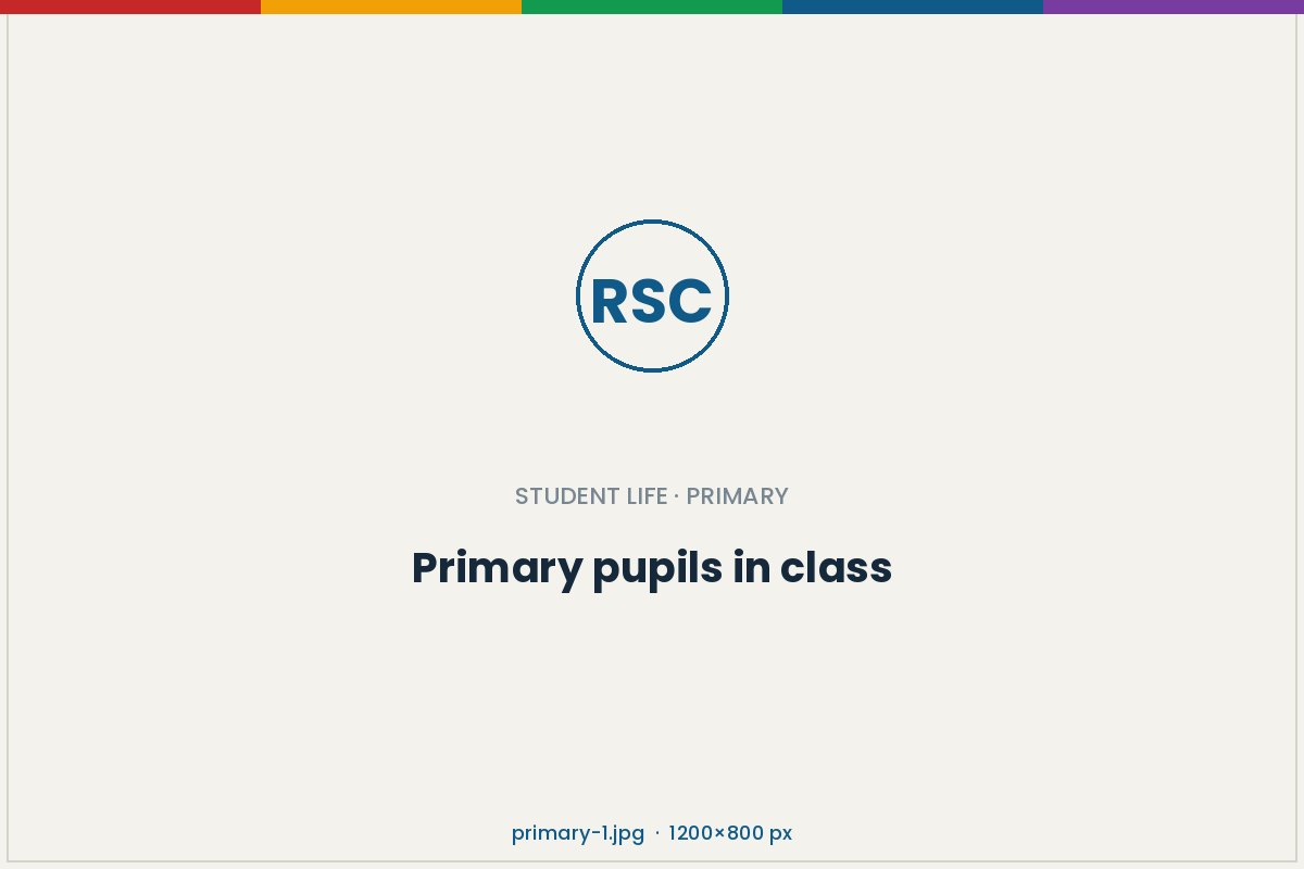 Student life — Primary